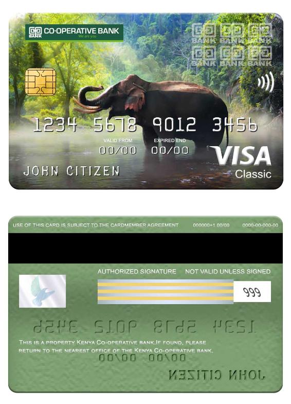 Kenya Co-operative Bank visa classic card